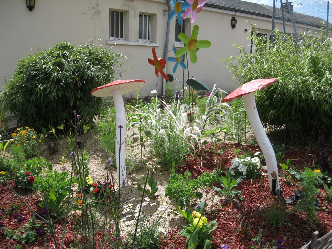 Parterre de la salle des fêtes