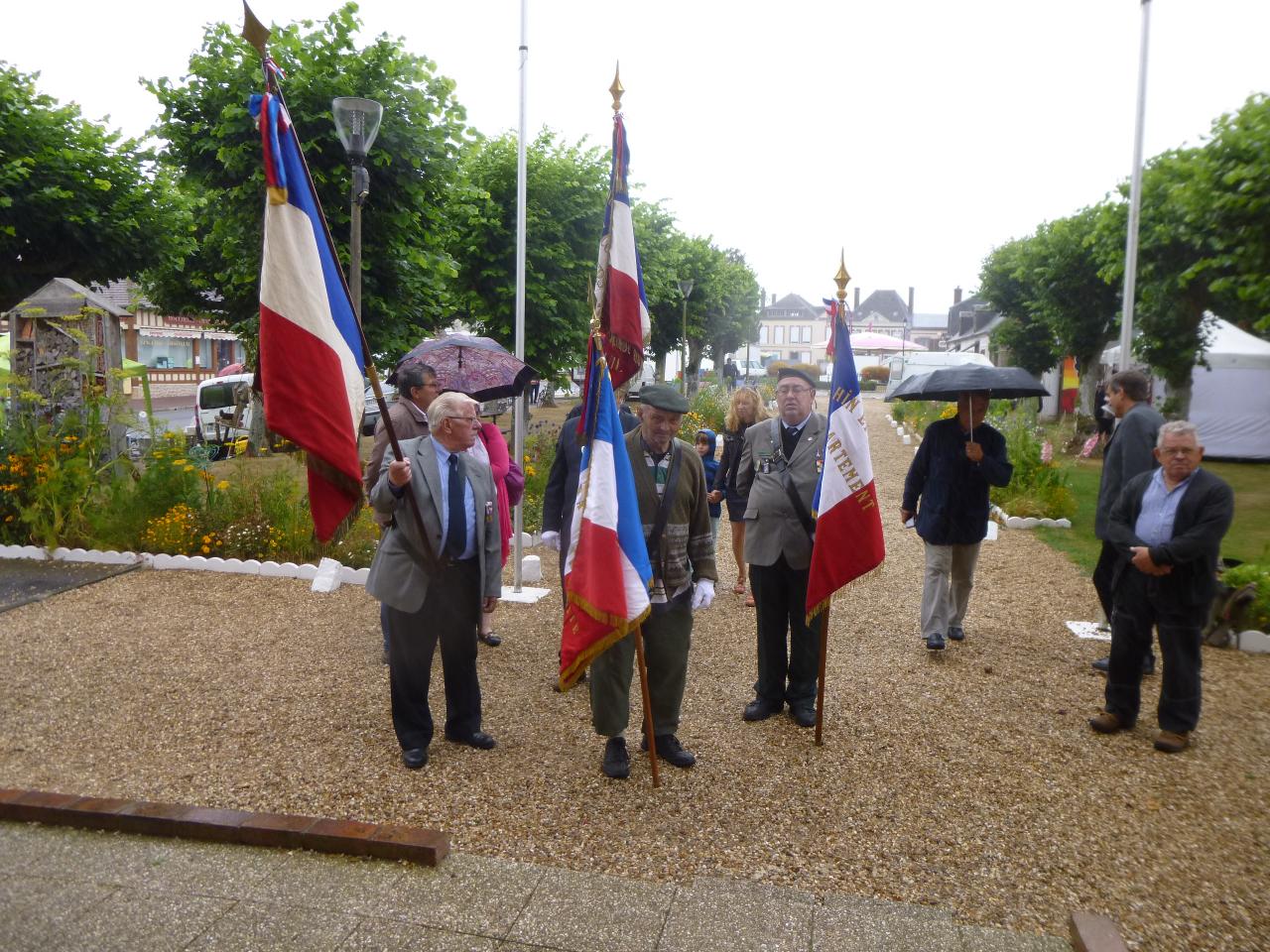 Les portes-drapeaux