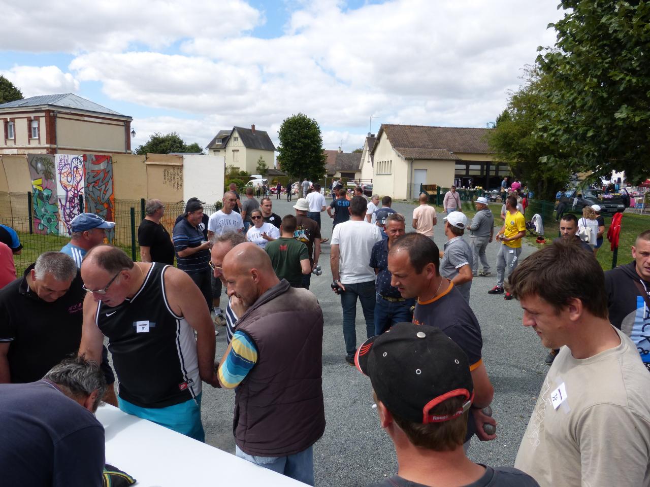 Concours de pétanque