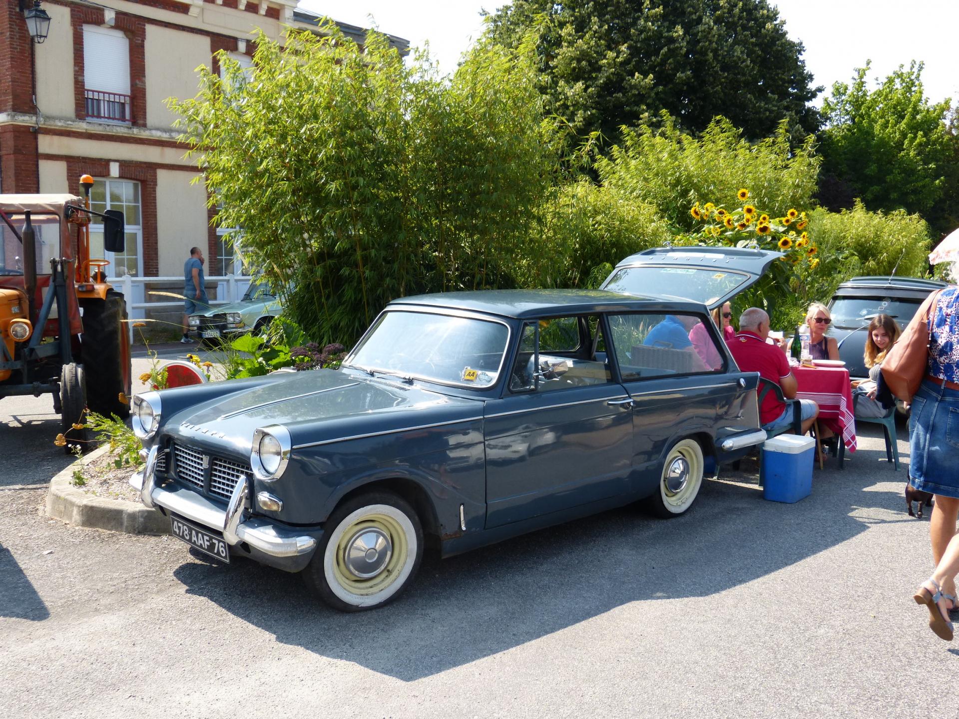 Exposition de vieilles mécaniques