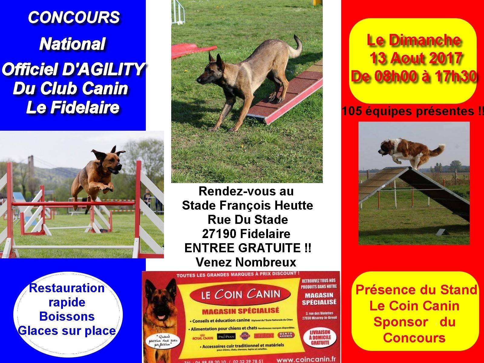 Concours national d'agility