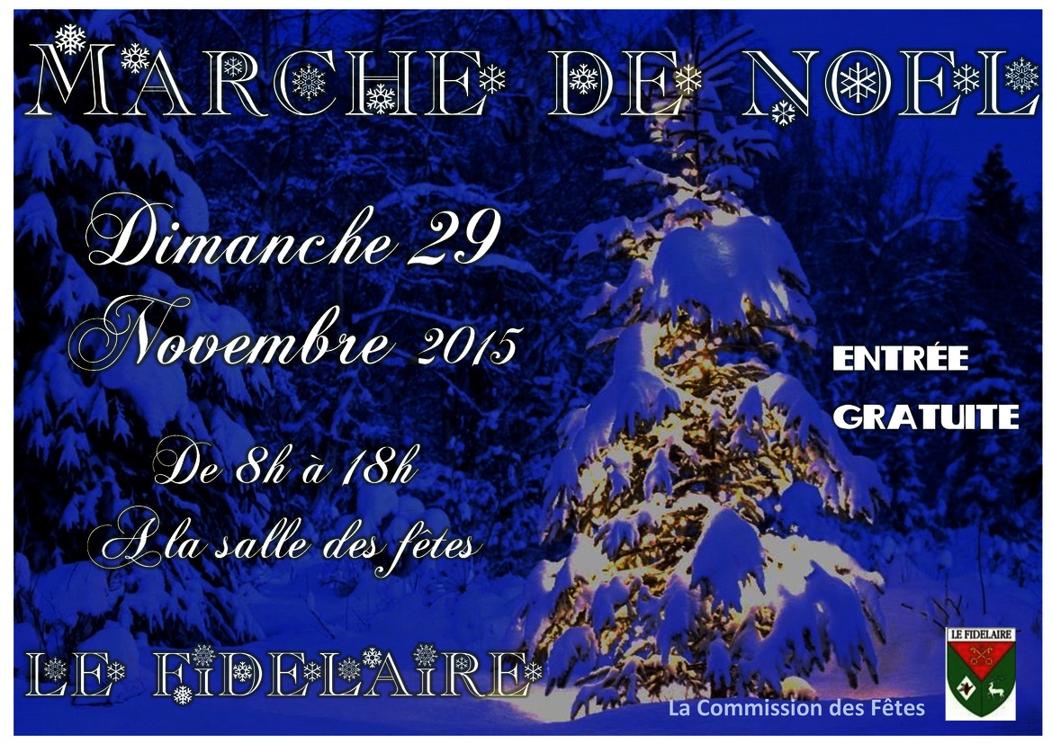 Marché de Noël 2015