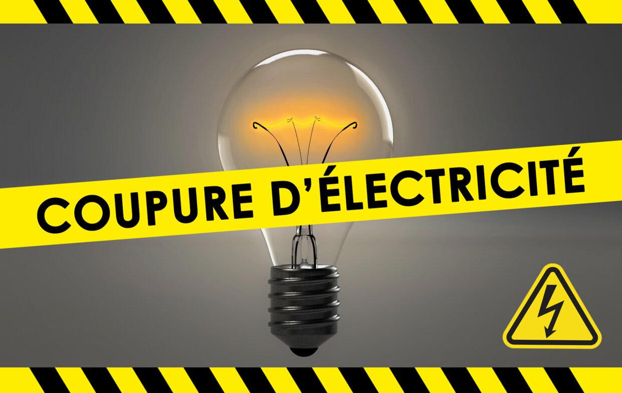 Coupure electrique
