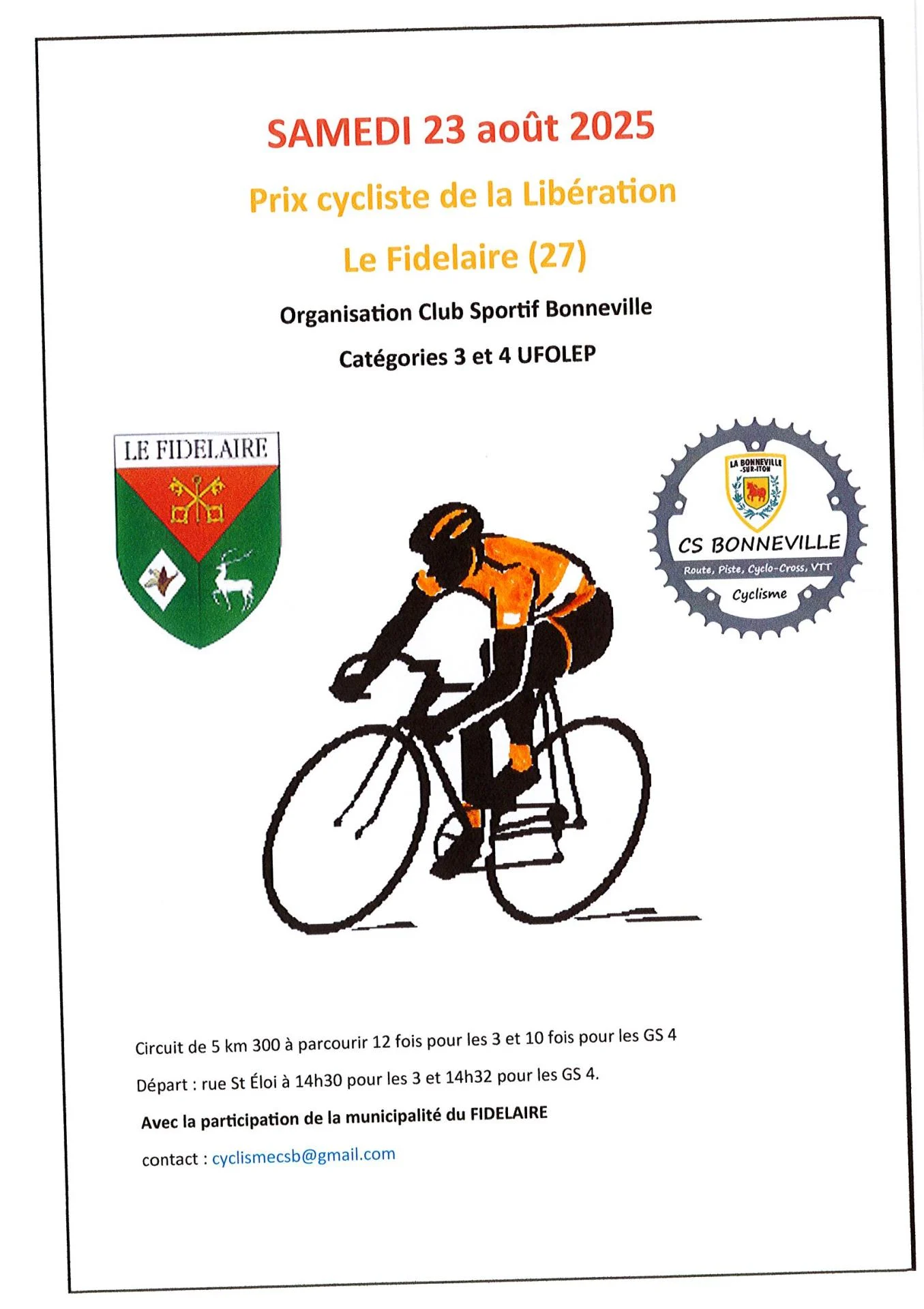 COURSE CYLCISTE