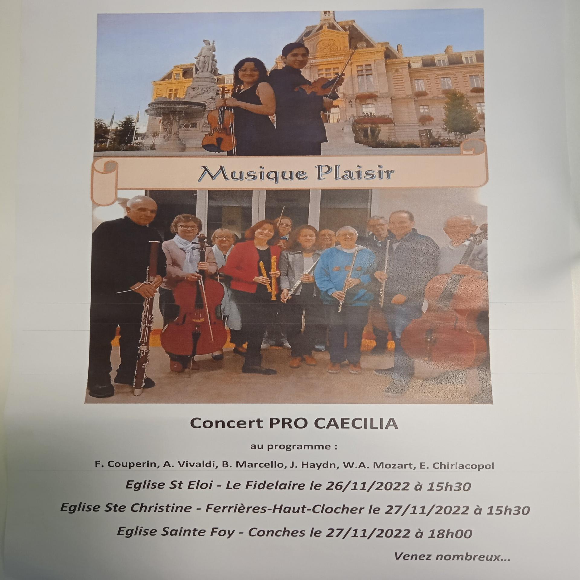 Concert PRO CAECILIA