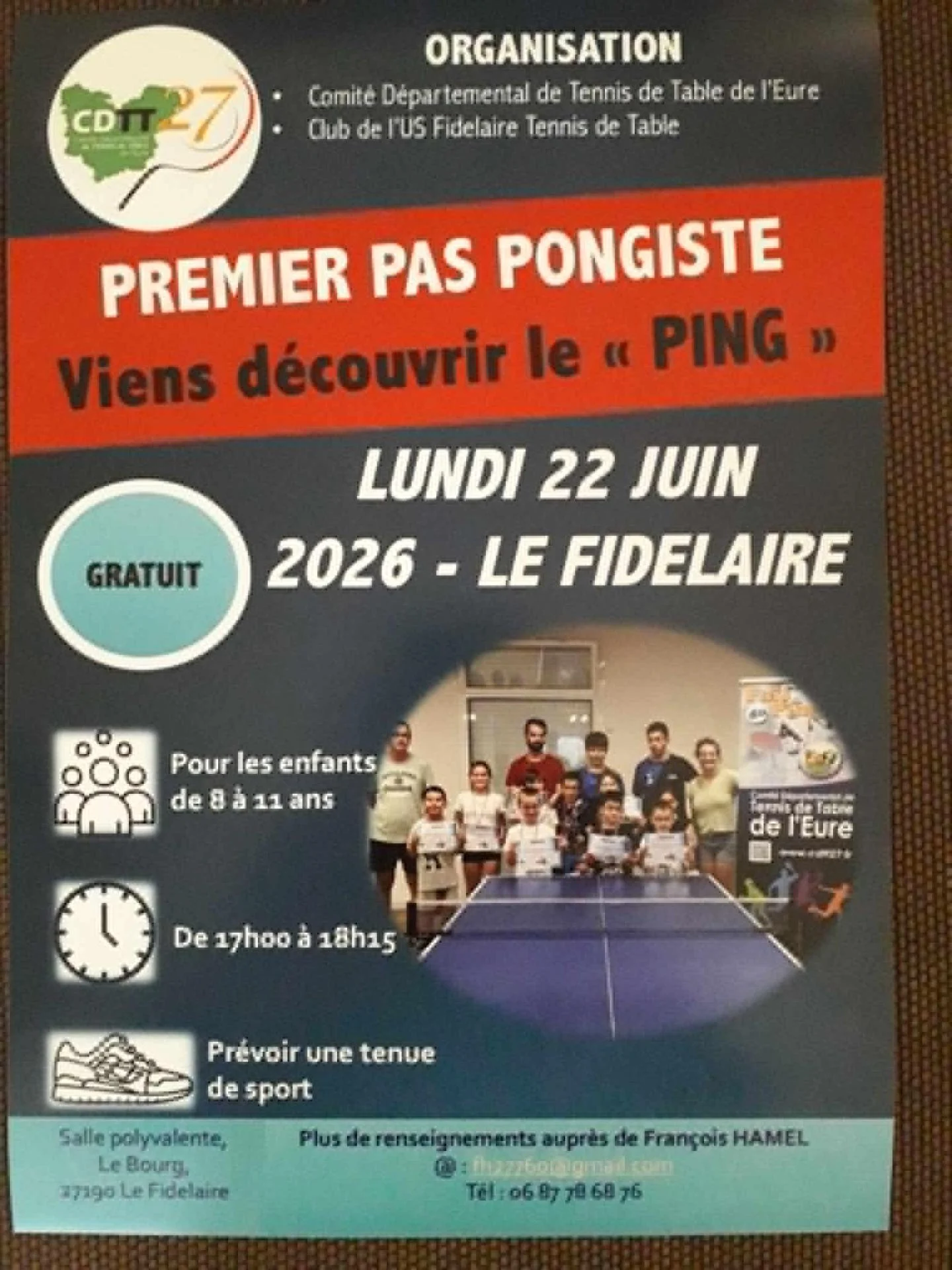 Tennis de table